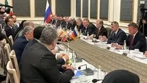 گزارش تصویری | ملاقات معاونین نخست وزیر و وزیر حمل و نقل روسیه با فرزانه صادق وزیر راه و شهرسازی در خصوص کریدور شمال جنوب