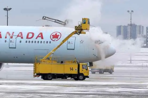 An Air Canada passenger falls asleep on the plane and wakes up in the dark on a parking area