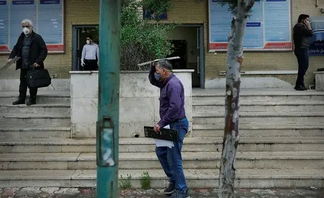 ازدحام مرکز تعویض پلاک خودرو تهران