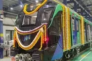 Alstom Unveils First Trainset for Mumbai Metro Line 4 & 4A
