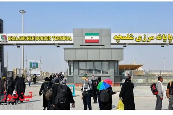 عکس | حمله هوایی به پایانه مرزی شلمچه