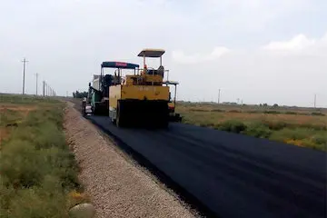 پایان پروژه آسفالت راه روستایی گنبدکاووس