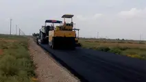 پایان پروژه آسفالت راه روستایی گنبدکاووس