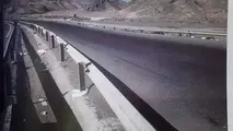 تصاویر محل مرگ دلخراش یک مسافر اتوبوس از پل اتوبان تهران شمال 