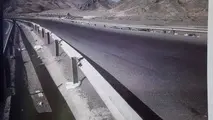 تصاویر محل مرگ دلخراش یک مسافر اتوبوس از پل اتوبان تهران شمال 