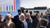 گزارش تصویری/  آغاز بهره برداری از خط آهن تهران – همدان با حضور رئیس جمهور و وزیر راه شهر سازی