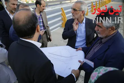 بازدید دوره‌ای معاون حمل‌ونقل و ترافیک شهرداری تهران و مدیران این معاونت از پروژه‌های حمل و نقل و ترافیک شهرداری منطقه ۴