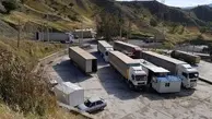 تردد کامیون‌ها در مرز نوردوز- مغری به وضعیت عادی بازگشت 