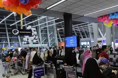 ترافیک هوایی کیش صعودی شد