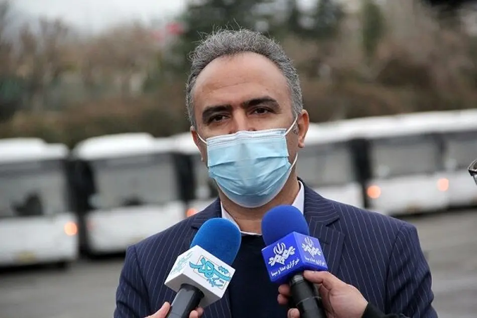 توزیع ۲۰ هزار ماسک میان رانندگان شرکت واحد اتوبوسرانی تهران
