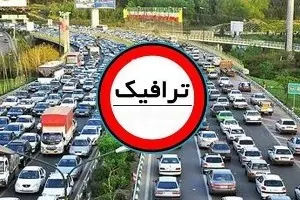 ترافیک نیمه سنگین در محور زنجان – قزوین