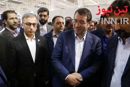 بازدید وزیر صنعت، معدن و تجارت از هفتمین نمایشگاه ریلی