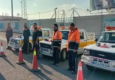 پایش مستمر جاده های خراسان جنوبی در پی هشدار ناپایداری جوی