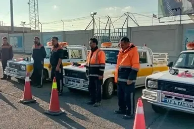 اقدامات آزادراه کاشان نطنز اصفهان برای استقبال زمستانی از مسافران

