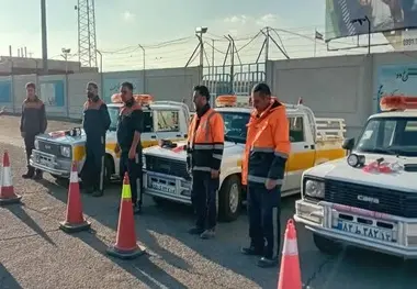 افزایش توانمندی و بهبود عملیات راهداری زمستانی با برگزاری رزمایش راهداری