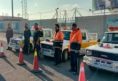 افزایش توانمندی و بهبود عملیات راهداری زمستانی با برگزاری رزمایش راهداری