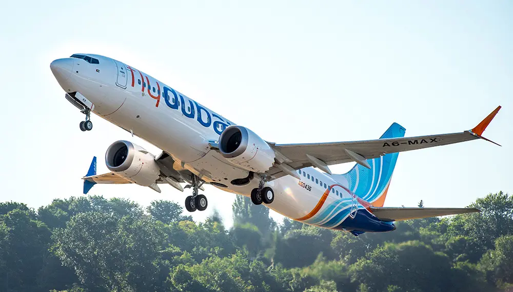 Boeing Delivers First 737 MAX 8 to flydubai