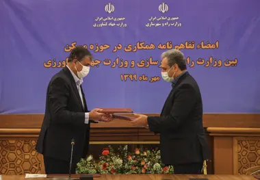 امضا تفاهم نامه همکاری در حوزه مسکن بین وزارت راه و شهر سازی و جهاد کشاورزی