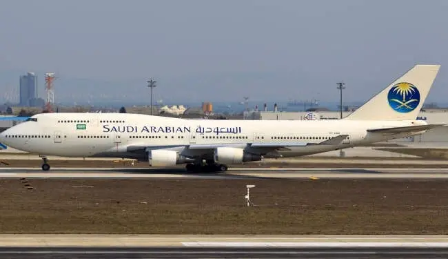 فرود هواپیمای مسافری عربستان در نجف پس از  29  سال