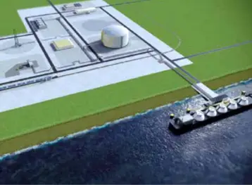 Germany’s first LNG terminal a step closer to completion