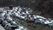 ترافیک در آزادراه کرج-تهران نیمه سنگین است 