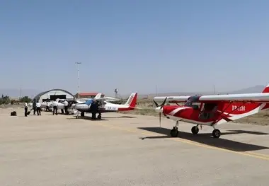 فیلم | برنامه ریزی فرودگاه شهدای شاهرود برای برقراری پروازهای فوق سبک 