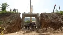 ساخت زیرگذر ماشین‌رو در شهر شیرگاه 