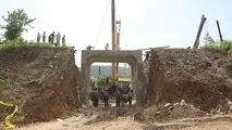 ساخت زیرگذر ماشین‌رو در شهر شیرگاه 