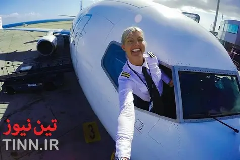 انتخاب خوش‌تیپ‌ترین خلبان زن دنیا؛ ماریا پترسون از سوئد