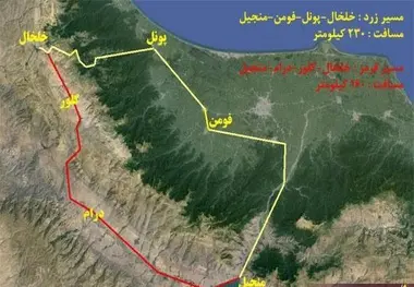 خلخال-منجیل  تا دو سال دیگر تکمیل می‌شود
