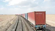 اعزام قطار باری با طولانی‌ ترین بُعد مسافت برای اولین بار 