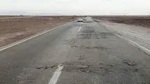 تخریب جاده های استان زنجان با حمل غیر مجاز بار !