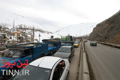 مسدود سازی محور هراز