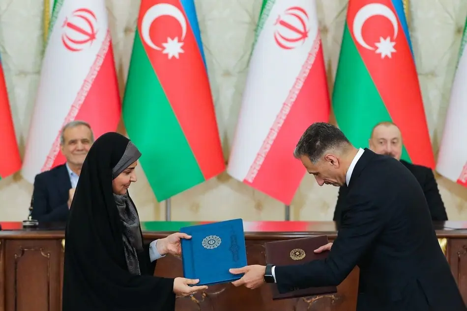 امضای تفاهم نامه همکاری میان ایران و جمهوری آذربایجان در حوزه حمل ونقل