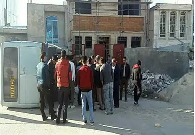 
واژگونی مینی بوس حامل دانش آموزان در یاسوج
