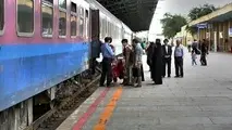 مسافران نوروزی مشهد با ۳۵ رام قطار خدمات دریافت کردند