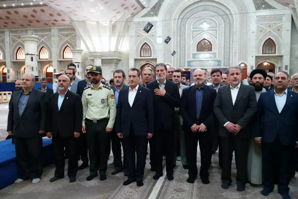 تجدید میثاق مدیران سازمان بنادر و دریانوردی با آرمان های والای حضرت امام خمینی (ره)