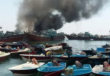 نجات یک فروند لنج سفاری در اسکله دیلم