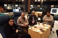 گزارش تصویری | بازدید سرزده وزیر راه و شهرسازی از مرکز کنترل فضای کشور