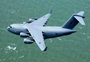 ورود مشکوک هواپیمای غول پیکر آمریکا به عربستان