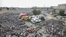 فراخوان تعیین تکلیف ۱۷۰۰۰ دستگاه خودرو و موتور سیکلت توقیفی
