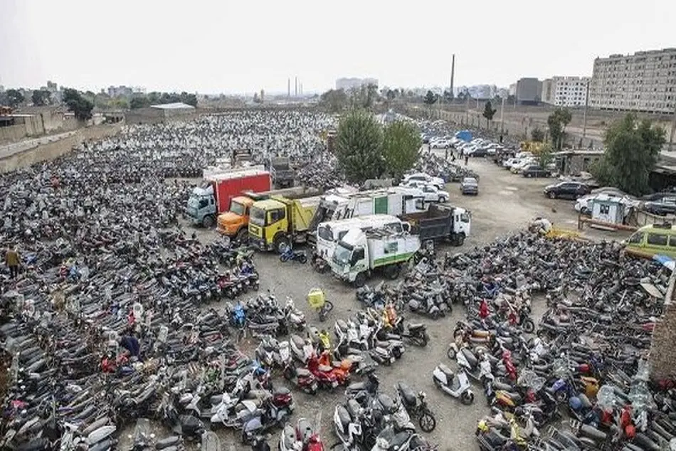 فراخوان تعیین تکلیف ۱۷۰۰۰ دستگاه خودرو و موتور سیکلت توقیفی
