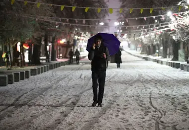 پیش بینی بارش برف پاییزی  د رتهران از نیمه دوم آبان ماه
