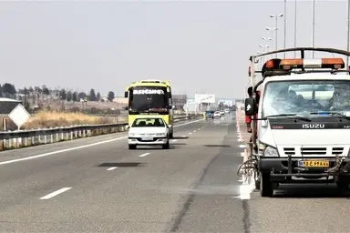 ایمن سازی پرترددترین محور استان بوشهر تکمیل می‌ شود