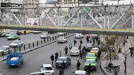 ترافیک صبحگاهی معابر اصلی و بزرگراهی تهران در ۷ تیر ماه 