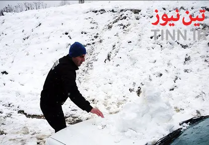 بارش برف در ارسباران،‌ بهشهر و لاهیجان