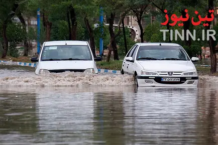 آبگرفتگی معابر در آبادان