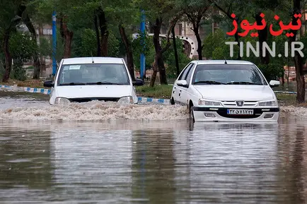 آبگرفتگی معابر در آبادان