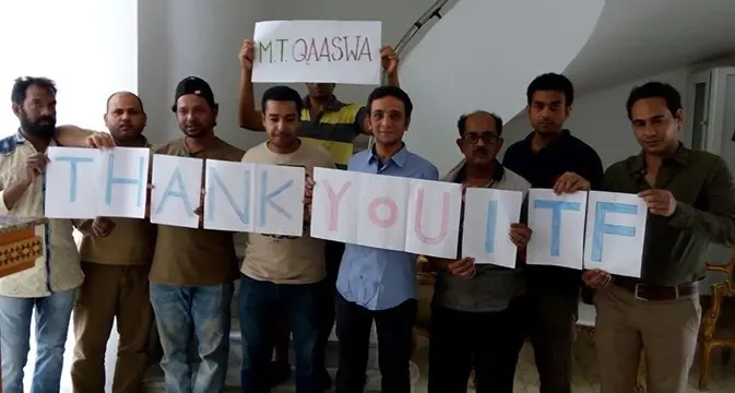 Abandoned Qaaswa Crew Returns Home after 11 Months