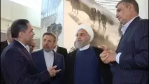 افتتاح «ترمینال سلام» فرودگاه امام  با حضور رئیس‌جمهور